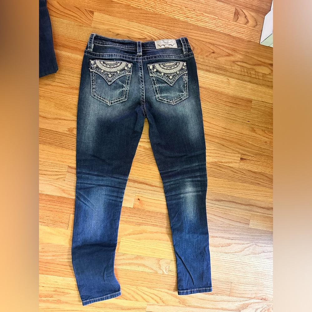 Miss me Designer Skinny Jeans dark wash